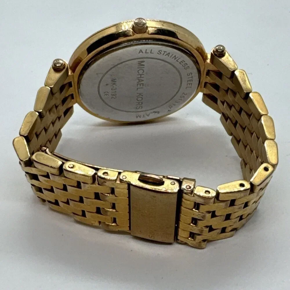 Michael Kors Darci MK3192 Women's Rose Gold Stainless Steel Analog Watch JNA593